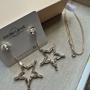 Park Lane Silver and Gold Star Jewelry Set